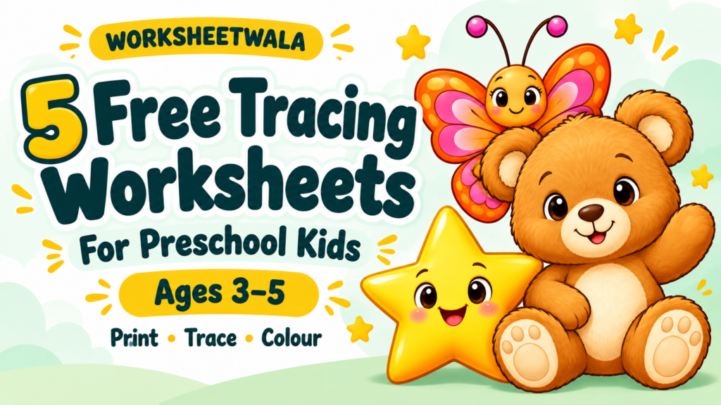 Pencil Adventure — 5 Free Worksheets